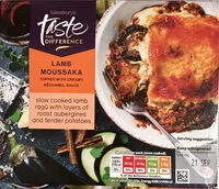 Mängden socker i Lamb Moussaka