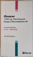 Mängden socker i Omacor Omega-3-Säureethylester 90