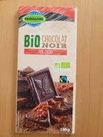 Mängden socker i chocolat noir 70% cacao