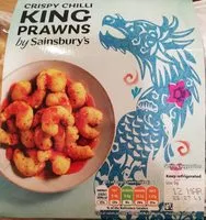 Mängden socker i Crispy chilli king prawns
