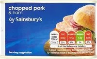 Mängden socker i Chopped Pork & Ham