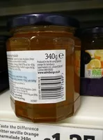 Mängden socker i Taste the Difference Bitter Seville Orange Marmalade