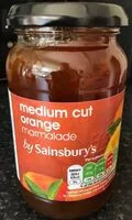 Mängden socker i Medium Cut Orange Marmalade