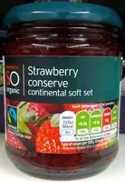 Mängden socker i Strawberry Conserve continental soft set
