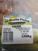Mängden socker i Puerro