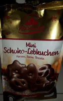Mängden socker i Mini Schoko-Lebkuchen
