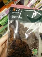 Mängden socker i sultanas