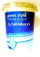 Mängden socker i Greek style natural yogurt