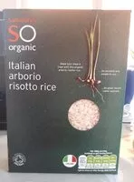 Mängden socker i Italian arborio risotto rice