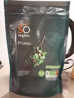 Mängden socker i Prunes