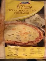 Mängden socker i Bofrost Pizza Con Quattro Formaggi