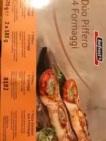 Mängden socker i Duo piffero 4 formaggi