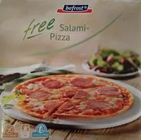 Mängden socker i Free salami-pizza