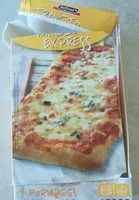 Mängden socker i Pizza Trancio Express 4 Formaggi