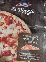 Mängden socker i Schiacciata margherita integrale