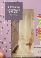 Mängden socker i 2 Belgian chocolate eclairs