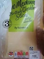 Mängden socker i Medium British Cheddar Slices