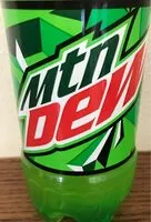 Mängden socker i Mtn dew