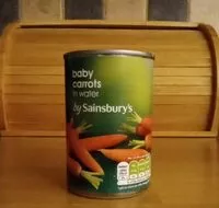 Mängden socker i Baby carrots in water