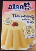 Mängden socker i Flan entremets vanille