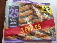 Mängden socker i Chicken Goujons