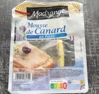 Mängden socker i Mousse de canard au porto