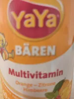 Mängden socker i Bären Multivitamin Orange / Zitrone / Himbeere