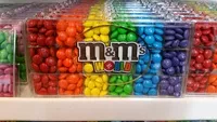 Mängden socker i M&M's World