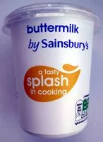 Mängden socker i Buttermilk