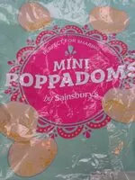 Mängden socker i Mini poppadoms