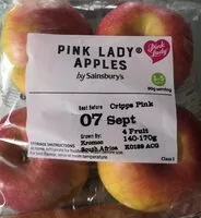 Mängden socker i Pink Lady Apples