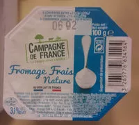 Mängden socker i Fromage frais nature