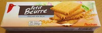 Mängden socker i Petit beurre