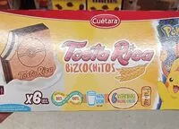 Mängden socker i Bizcochitos Tosta Rica