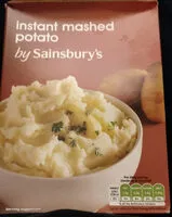 Mängden socker i instant mashed potatoes by Sainsbury's