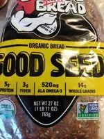 Mängden socker i Good seed bread