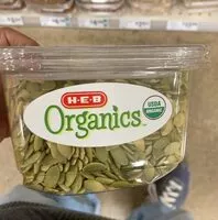 Mängden socker i Organic pumpkin seeds
