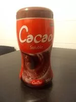 Mängden socker i Cacao soluble