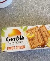Mängden socker i Gerblé pavot citron