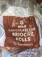 Mängden socker i Milk Chocolate Chip Brioche Rolls