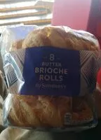 Mängden socker i 8 Butter Brioche Rolls