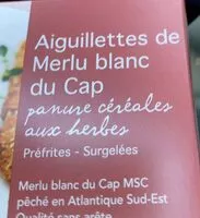 Mängden socker i Aiguillettes de merlu blanc du Cap