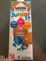 Mängden socker i Crecimiento junior +1 año galleta maría