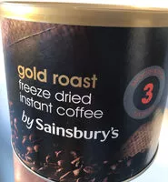 Mängden socker i Gold Roast freeze dried instant coffee