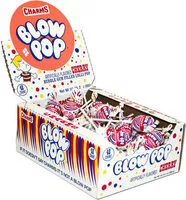 Mängden socker i Charms Blow Pops Cherry Lollipops 48 CT