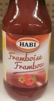 Mängden socker i Coulis framboise