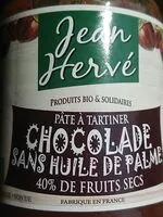 Mängden socker i Chocolade sans huile de palmé 40% de fruits secs