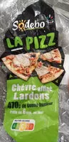 Mängden socker i La pizz chèvre affiné lardons