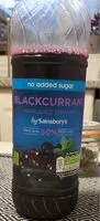 Mängden socker i Blackcurrant high juice squash