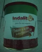 Mängden socker i Indalitos - Tomate con aceite de oliva virgen extra y ajo